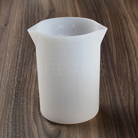Silicone Epoxy Resin Mixing Measuring Cups DIY-G091-07G-1