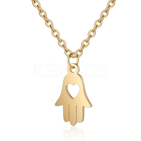 201 Stainless Steel Pendants Necklaces LS-NJEW-S063-TN453-2-1