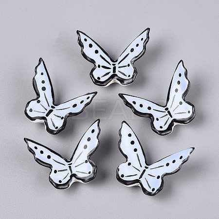 Handmade Porcelain Beads PORC-Q008-01J-1
