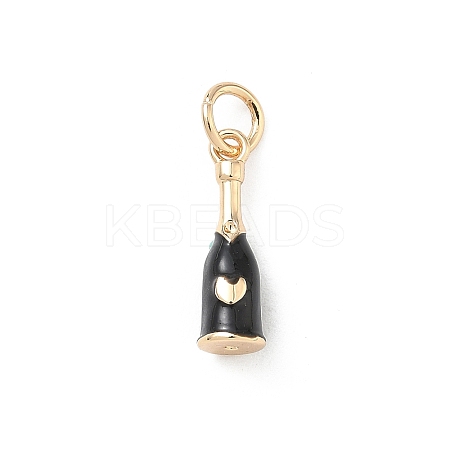 304 Stainless Steel Enamel Pendants LS-STAS-A131-07G-1