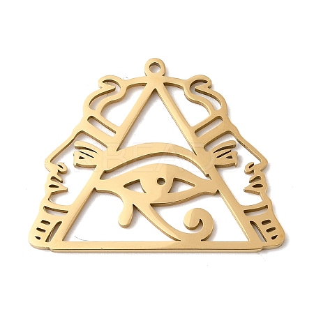 304 Stainless Steel Pendants STAS-H247-08G-1