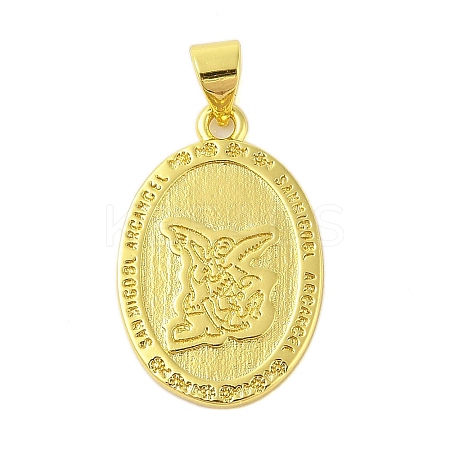 Rack Plating Brass Pendants KK-S380-42D-G-1