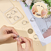 DIY Oval Finger Ring Making Kits DIY-ME0002-68P-3