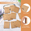 120Pcs 12 Styles 12 Constellation Theme Cardboard Jewelry Display Cards AJEW-FW0001-02-4