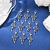 10Pcs Tibetan Style Alloy Shoe Charms HJEW-JM04169-02-1