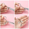 DIY Baby Theme Keychain Making Kit DIY-CJ0002-25-4