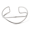 304 Stainless Steel Cuff Bangles for Women LS-BJEW-Z150-01P-02-4