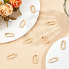 10Pcs Brass Spring Gate Rings KK-BBC0015-57G-03-4