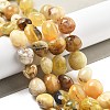 Natural Yellow Opal Beads Strands G-C179-F03-01-2