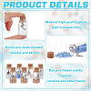 21Pcs 7 Style Glass Jar Glass Bottles AJEW-PH01586-4