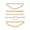 5Pcs 304 Stainless Steel Chains Links HJEW-OC00358-1