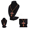 Velvet Necklace Displays NDIS-WH0001-01-3