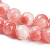 Natural Yellow Jade Beads Strands G-B128-A01-04-4