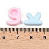 Opaque Resin Cabochons RESI-G124-02-4