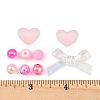 100Pcs 8 Styles Resin Beads RESI-FP0001-48-5