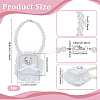 Polyester Pet Dog Wedding Ring Displays AJEW-WH0460-074P-01-2