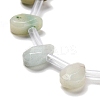 Natural Flower Amazonite Beads Strands G-Q167-A10-02-3