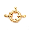 Brass Spring Ring Clasps LS-KK-D407-01G-C-1