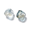 Baking Paint Transparent Glass Beads GLAA-C035-01-3