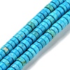 Dyed Natural Magnesite Beads Strands G-G121-A01-01-1