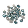 Faceted Resin European Beads RESI-C063-01B-1