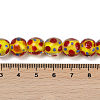 Handmade Lamword Beads Strands LAMP-P069-01A-06-3
