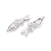 304 Stainless Steel Pendants STAS-T067-64P-2