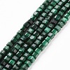 Natural Malachite Beads Strands G-C009-B24-1