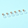 8Pcs Mini High Borosilicate Glass Bottle Bead Containers BOTT-FS0001-01-9