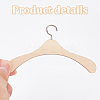 12Pcs Wood Doll Clothes Hangers AJEW-GO0001-22A-3