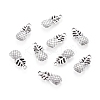 Pineapple Tibetan Style Alloy Pendants TIBEP-N008-13AS-NR-1