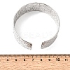 21.5MM 304 Stainless Steel Textured Cuff Bangles for Women SA-CBA37BC-26P-5