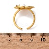 304 Stainless Steel Adjustable Cuff Rings for Women RJEW-B126-05G-02-5