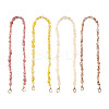4Pcs 4 Colors Acrylic Beads Bag Strap FIND-GN0001-06-1