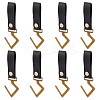PU Leather Hook Hangers HJEW-WH0028-91B-1