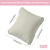 4Pcs Lint Cloth Bracelet and Watch Pillow Jewelry Displays FIND-BBC0004-32A-2