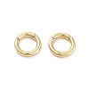 Rack Plating Brass Twister Clasp KK-G512-09B-G-1