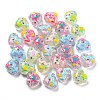Transparent Acrylic Beads OACR-E029-04-1