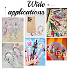 28Pcs 14 Styles Acrylic Bead Frame SACR-GA0001-08-6