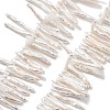 Natural Baroque Keshi Pearl Beads Strands PEAR-P064-02F-06C-2