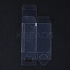 Rectangle Transparent Plastic PVC Box Gift Packaging CON-F013-01D-2