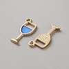 10Pcs 10 Styles Alloy Enamel Pendants ENAM-WH0056-32-2