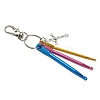 Aluminum Crochet Hooks & Alloy Pendant Decorations KEYC-JKC01417-6