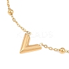 304 Stainless Steel Link Chain Anklet for Women WG34D3C-02-2