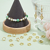 60Pcs Rack Plating Alloy Bead Frames FIND-BBC0002-34-4
