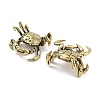 Brass Crab Figurines Statues for Home Desktop Feng Shui Ornament KK-A216-09AB-2