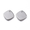 Non-Tarnish 201 Stainless Steel Charms STAS-L232-087P-1