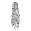 Brass Paperclip Chains X-CHC-S008-001B-P-3