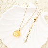 304 Stainless Steel Clear Cubic Zirconia Constellation Pendant Necklaces NJEW-R021-02G-05-2