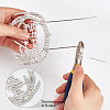 2Pcs 2 Styles Alloy & Rhinestone Cake Toppers AJEW-CP0001-44S-4